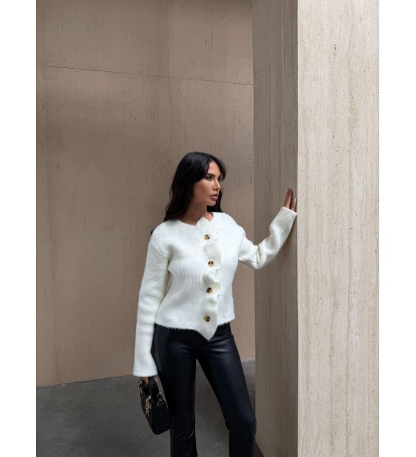 221899 BEYAZ HIRKA TRİKO BEYAZ