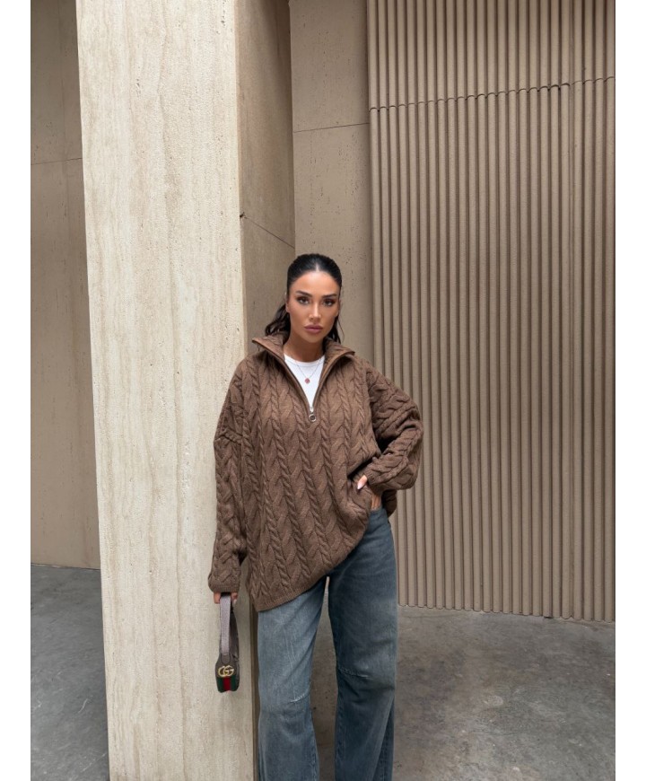 221902 COFFEE JUMPER KNITWEAR