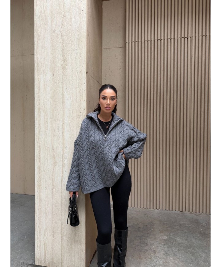 221903 GRAY JUMPER KNITWEAR