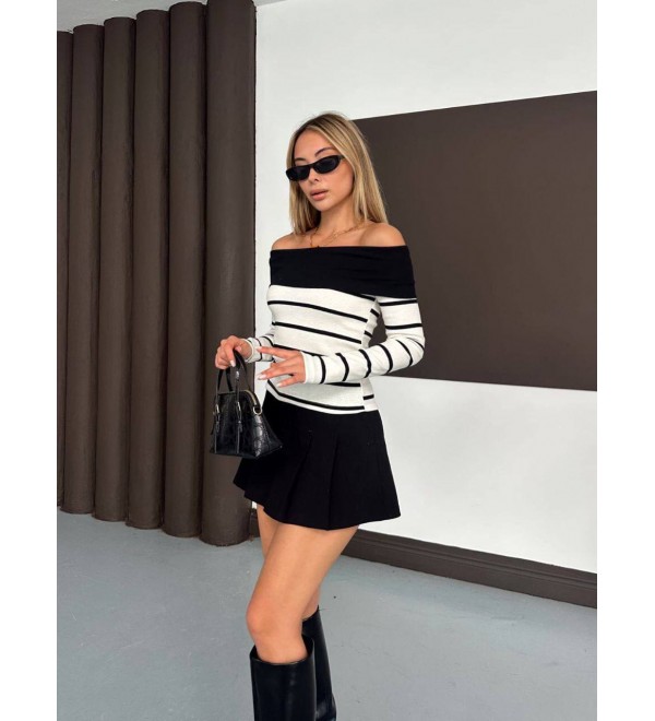 221938 SİYAH KAZAK KAŞKORSE SİYAH