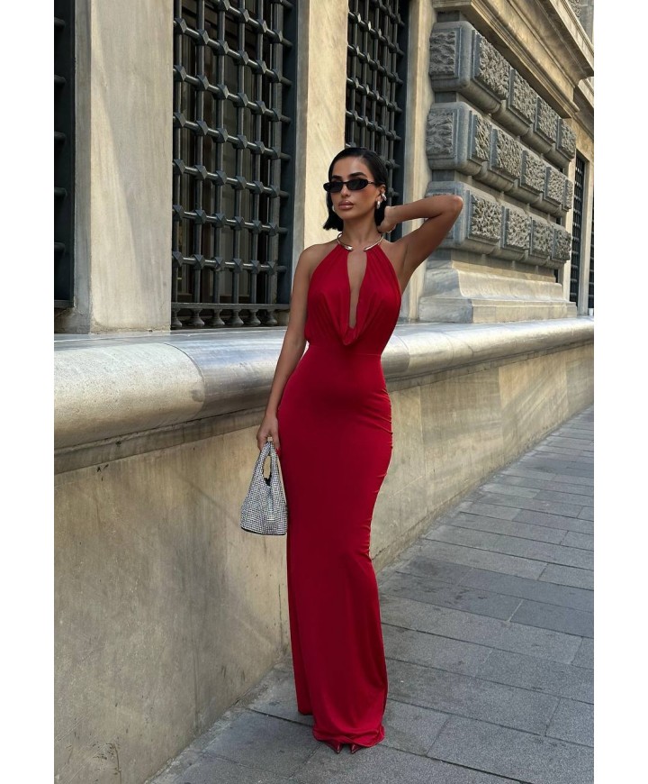 221976 RED DRESS Lycra