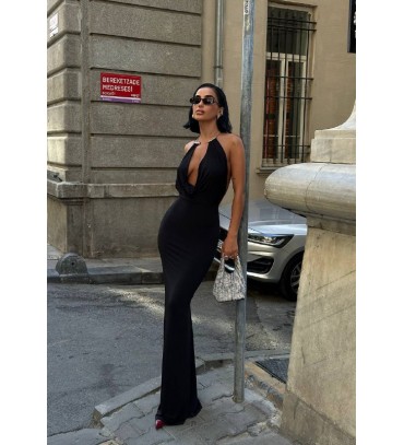 221978 SİYAH ELBİSE ...