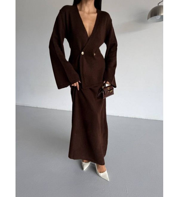 221984 KAHVE TAKIM TRİKO KAHVE