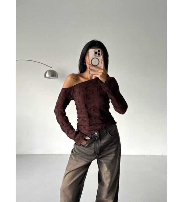 221993 COFFEE JUMPER KNITWEAR COFFEE