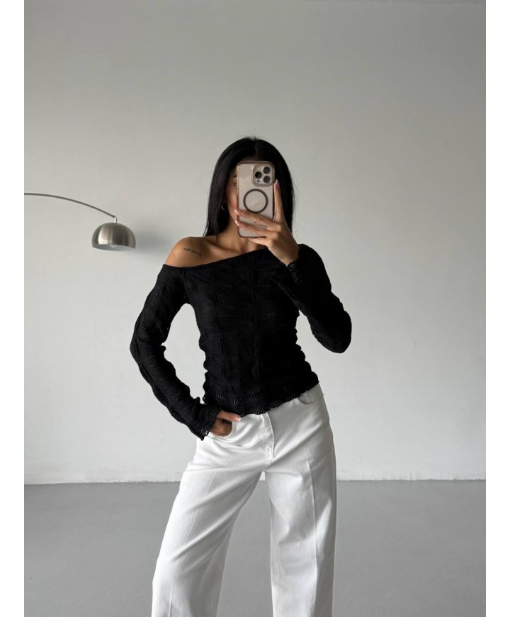 221994 BLACK JUMPER KNITWEAR