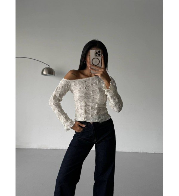 221995 Ecru JUMPER KNITWEAR Ecru