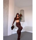 228691 KAHVE PANTOLON KAHVE