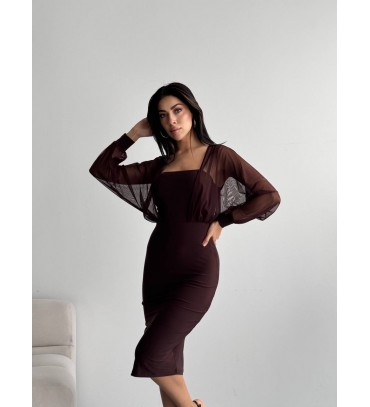  KAHVE ELBİSE - 2300...