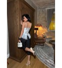 230421 BEYAZ BLUZ SATEN BEYAZ