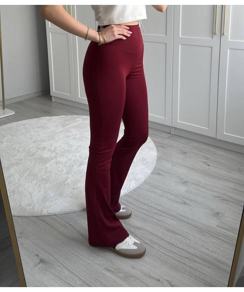  Burgundy LEGGINGS - 231223