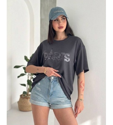  ANTRASİT TSHIRT MOD...