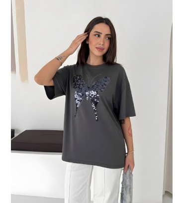  ANTRASİT TSHIRT MOD...