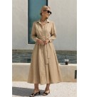 237659 KREM ELBİSE KREM