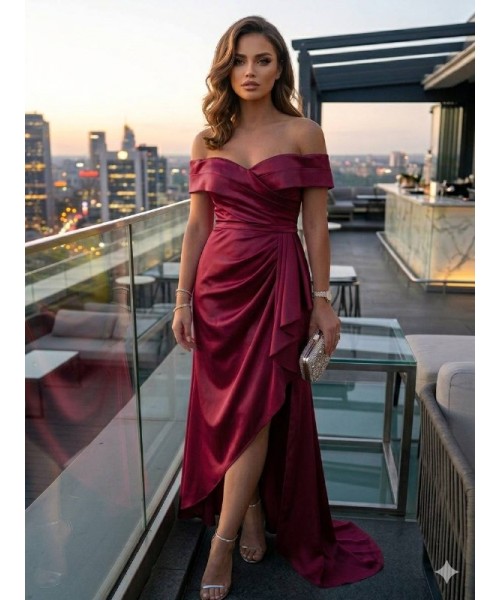  BORDO ABİYE SATEN KUMAŞ - 239431