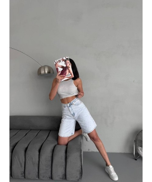  BLUE SHORTS DENİM - 240212