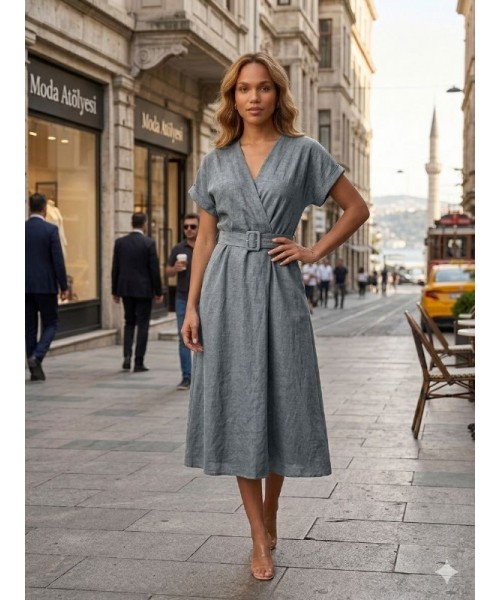 GRAY DRESS - 240386