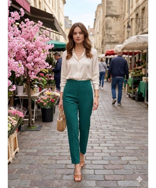 GREEN TROUSERS - 240401