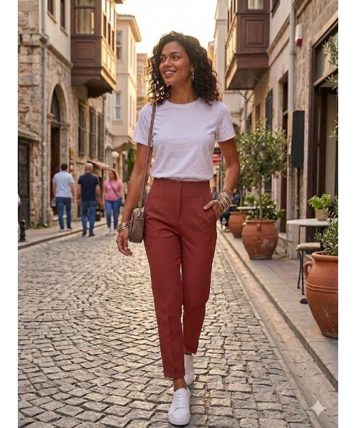 CINNAMON TROUSERS - 240405