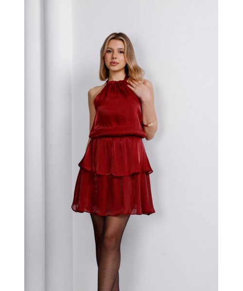 Burgundy DRESS 