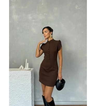  KAHVE ELBİSE - 2409...