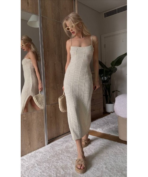  CREAM DRESS KNITWEAR - 241580