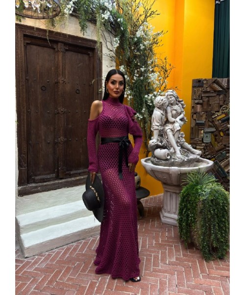  Burgundy DRESS KNITWEAR - 242179
