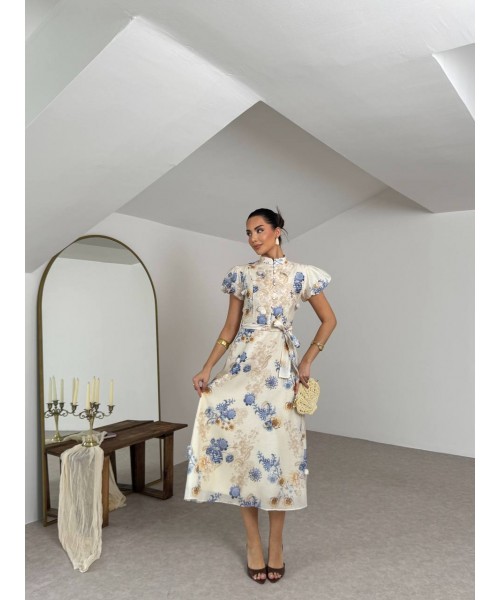  Patterned DRESS - 242453