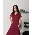 243173 Burgundy DRESS 