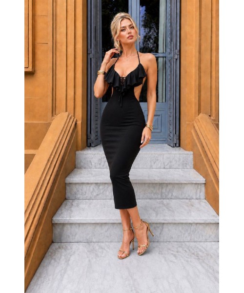  BLACK DRESS Lycra - 243550