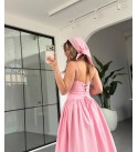 PEMBE ELBİSE - 243803