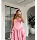 PEMBE ELBİSE - 243803