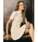 CREAM DRESS - 244007