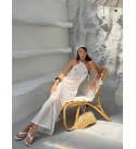 WHITE DRESS KNITWEAR - 244124