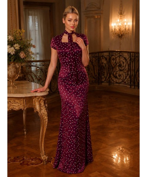  Burgundy DRESS 
