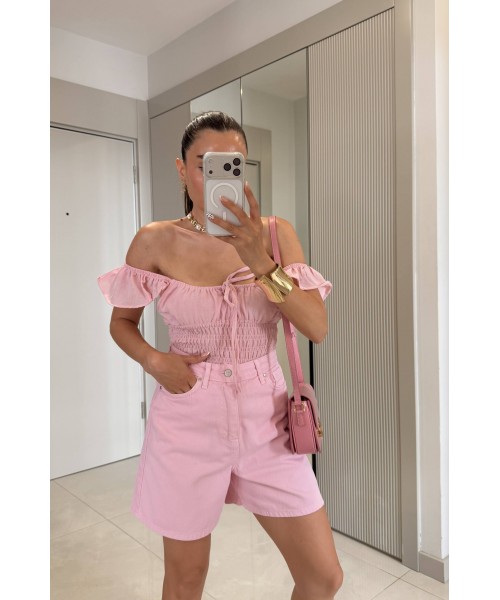  PEMBE ŞORT - 244487