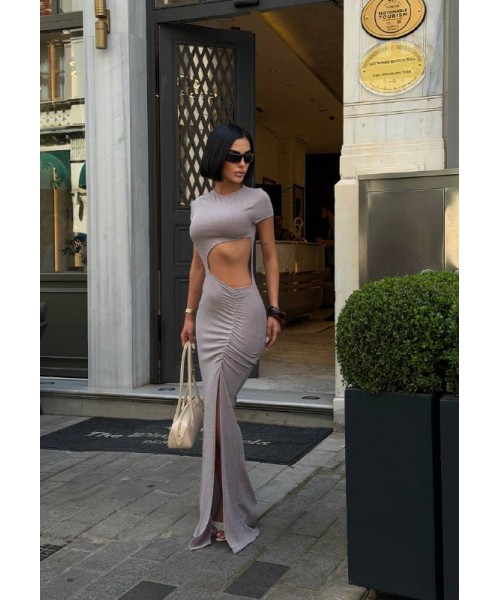 GRAY DRESS Lycra - 245135