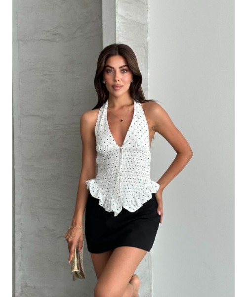  BEYAZ BLUZ KETEN  KUMAŞ - 245758