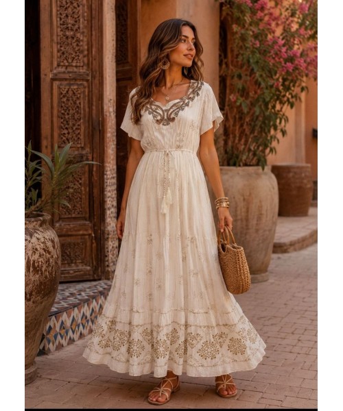  CREAM DRESS - 245843