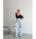 BUZ MAVİSİ KOT PANTOLON DENİM - 245927