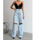 BUZ MAVİSİ KOT PANTOLON DENİM - 245927