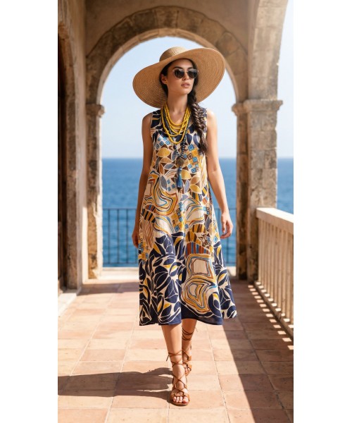  Patterned DRESS - 245994