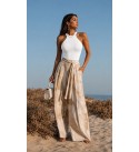 WHITE BLOUSE KNITWEAR - 246140