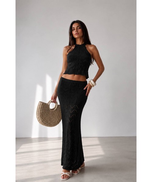  BLACK SET KNITWEAR - 246243
