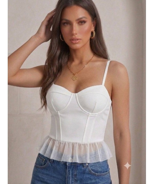  WHITE BLOUSE CROP - 246355