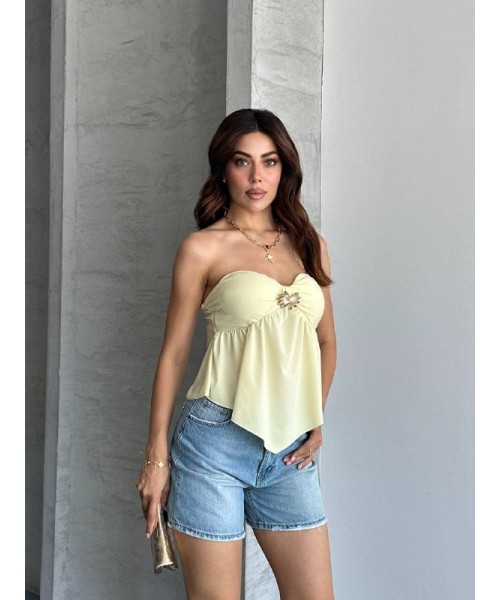  YELLOW BLOUSE - 246416