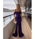 MOR ABİYE SATEN KUMAŞ - 246477