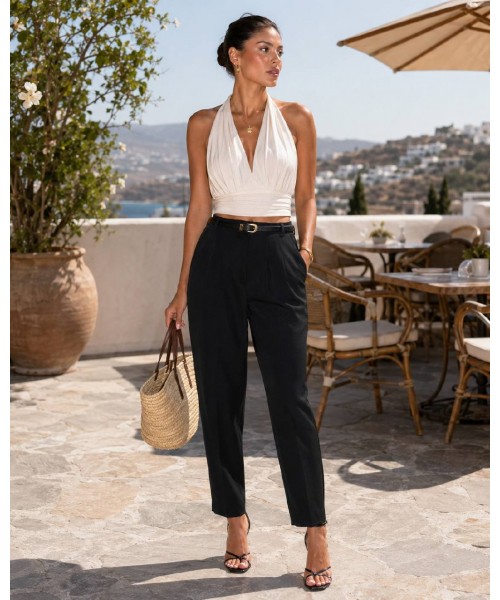 BLACK TROUSERS - 246714