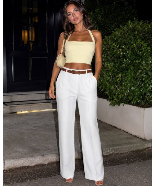 WHITE TROUSERS - 246721