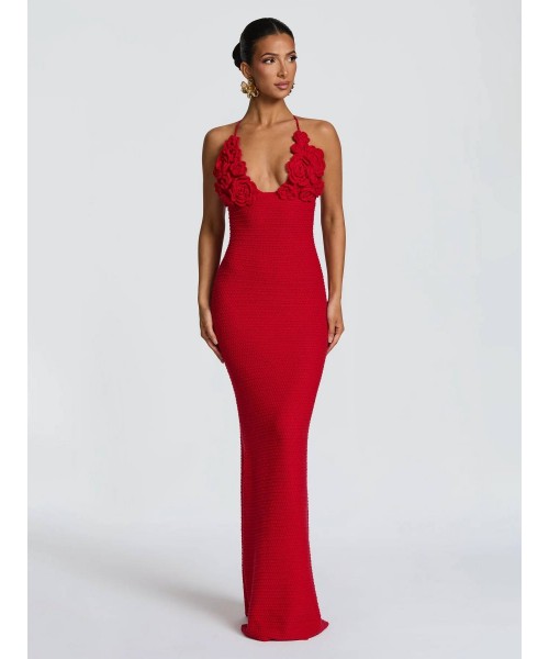 RED DRESS KNITWEAR - 247346