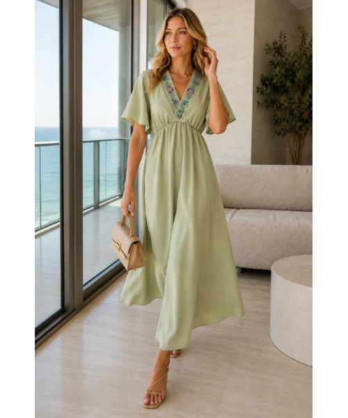 KHAKI DRESS - 247361
